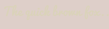 Image with Font Color DAD3B9 and Background Color DECFC9